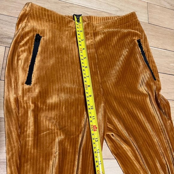 Juicy Couture velour ribbed ankle zip leggings - Picture 9 of 12